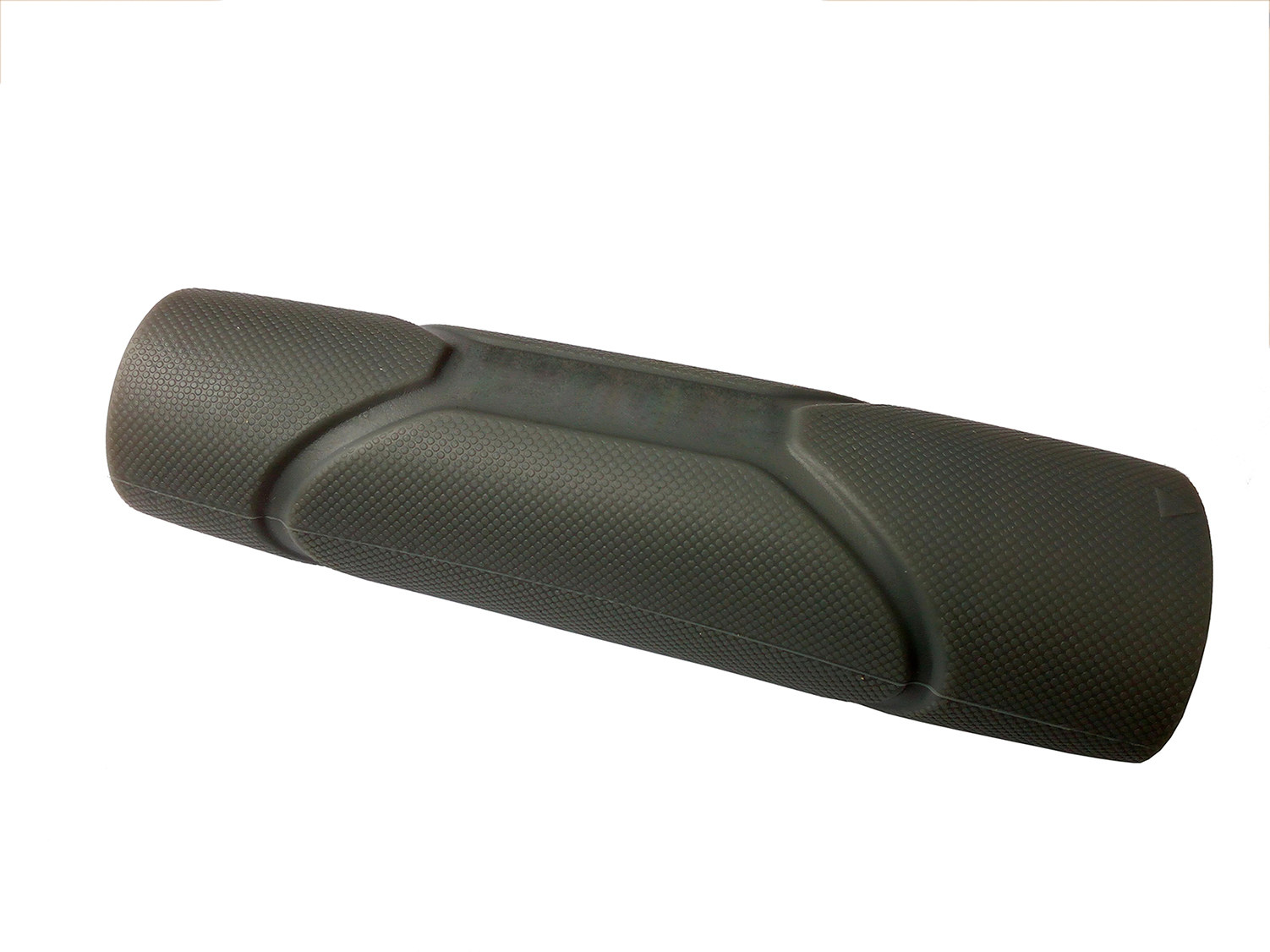 Ergonomic anti-slip rubber handle grip, dark gray diamond textured rubber grip cover for fitness, sports equipment and handheld tool handles