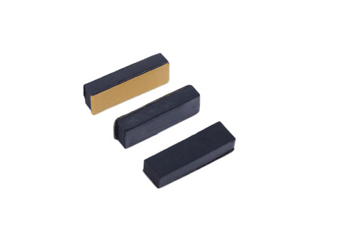 Self adhesive PU foam buffer block for car lamp, black foam sealing pad